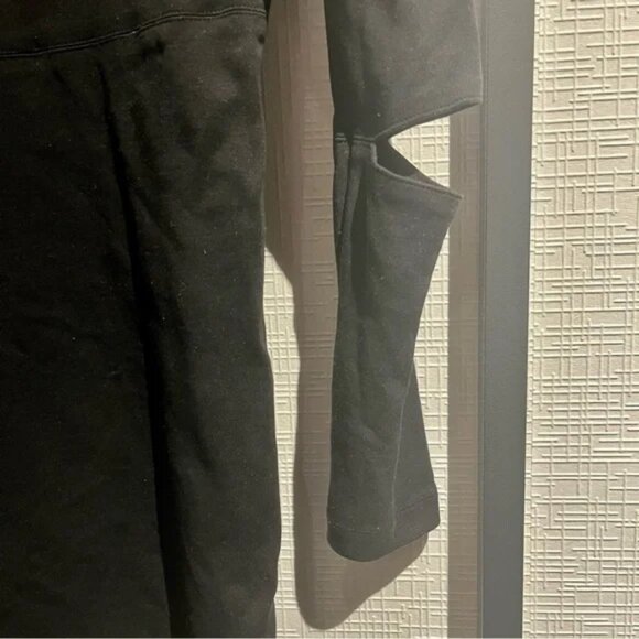 Diesel Mesh Panel Cutout Elbow Mini Dress - Picture 7 of 9